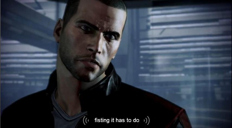 Illustration for article titled Mass Effect's Hilarious, Unintended Subtitles